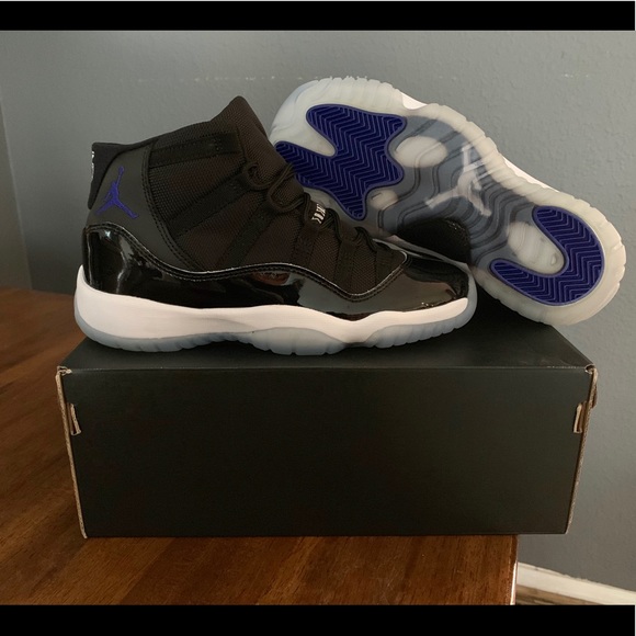 Air Jordan 11 Retro Black/Concord “Space Jam” - Picture 4 of 5